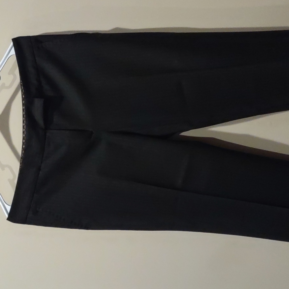 Elie Tahari Black And Brown Pinstripe Pants, 6 - Picture 6 of 12